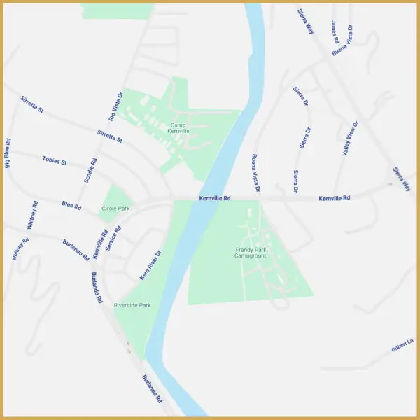 Kernville Tourist Map 2025 - Click to view zoomable map